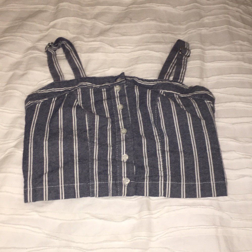 BRANDY MELVILLE stripped adjustable tank top
